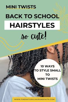 back to school twist hairstyles Style Mini Twists, Mini Twists On Natural Hair, Style Twists, Twists On Natural Hair, Twists Hairstyles, Natural Hair Twists, Twist Styles, Mini Twists, Hair Twist Styles