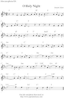 Alto Saxophone Music, Alto Sax Sheet Music, Tenor Saxophone Sheet Music, Popular Piano Sheet Music, Alto Saxophone Sheet Music, Free Printable Sheet Music, Xmas Music, Banjo Music, Trumpet Sheet Music