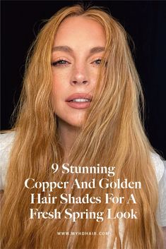 9 Stunning Copper And Golden Hair Shades For A Fresh Spring Look 
It’s all about subtle sophistication with a playful edge—perfect for spring. We’ve curated the best spring Shades in our Pinterest mood board—get inspired and find your perfect Golden or Copper hue to use at home. Golden Apricot Hair Color, Dark Golden Blonde