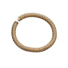 This sculptural woven bracelet combines chic and classic glamour. Elevate every look with this modern take on classic glamour. Add this to your everyday rotation, mixing and matching metals. - Gold vermeil, sterling silver- Approximately 2" inner diameter- Approximately 6.5mm gauge chain- Cuff Classic Glamour, Woven Bracelet, Gold Plated Sterling Silver, Ring Bracelet, Gold Vermeil, Anklets, Gold Bracelet, Fine Jewelry, White Gold