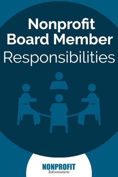 the front cover of a report on nonproff board members