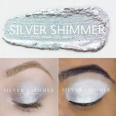 $22, Message me or order at senegence.com/Divas By Diedra Distributor ID 201382 Come and join me on my FB page, Divas By Diedra, for product information and sales! Silver Eye Makeup, Shimmer Eye Makeup, Silver Eyeshadow, Colour Remover, Skin Care System, Shimmer Eyeshadow, Holiday Makeup