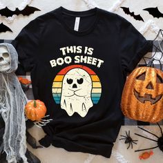 Are you looking for that funny design to wear on Halloween? Here you have found it! We present this incredible design. This unisex shirt is Comfortable and light, this premium fitted short sleeve is a classic choice. High-quality print adds a statement to one's workout or everyday routine. We only print on a premium, high quality, ultra-soft t-shirts. 👉 Bella Canvas 3001 T-shirt 👉 Premium fit, Ultra-soft, premium quality t-shirt 👉 Light fabric 👉 Durable with a lightweight, breathable feel 👉 Boo Sheet, Unique T Shirt Design, Funny Halloween, Fall Shirts, Quality T Shirts, Unique Tshirts, Halloween Funny, Halloween Tshirts, Tshirts Online