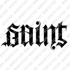 the word evil in black ink on a white background with an ornate font that reads evil