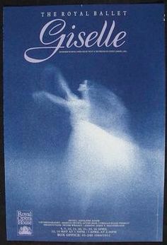 the royal ballet gieselle poster