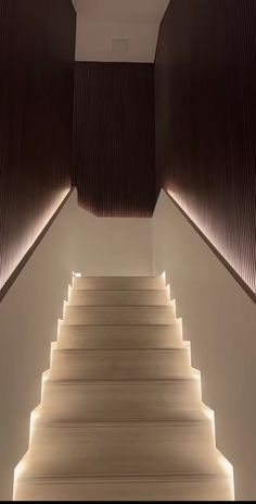 a set of stairs leading up to the ceiling