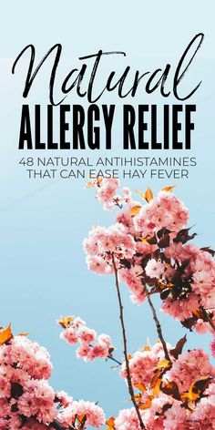 Spring Allergy Relief, Herb Drink, Itching Skin