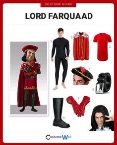 costume guide for the lord farquad