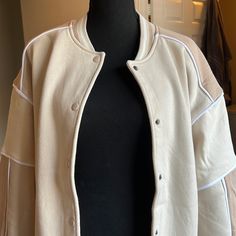 Never Worn! Still Has Tags On It! Purchased For $65, Asking For $45 Varsity Jacket, H&m, Womens Sizes, Jackets & Coats, Jackets For Women, Women Shopping, Black, Color