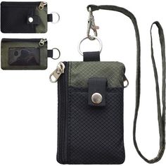 [ Compact With Tons Of Space ] - Zip Id Case Wallet Measures: 4.75" W X 3.12" H (Or 120mm X 78mm) With Key Ring. The Lanyard Is 18.25" High, Perfect For When You Only Need To Carry A Few Cards,Coins And Several Bills. [ Stops Digital Thieves In Their Tracks ] - Your Anti-Rfid Travel Wallet Is Made Of The Latest Rfid Blocking Materials,Perfectly Protect Your Money And Personal Information From Theft. [Structure]: Dual Zippered Compartments,A Cards Slot Big Enough For 8 Credit Cards And An Id Slot Ralph Lauren Wallet, Marc Jacobs Wallet, Rfid Blocking Wallet, Vera Bradley Bag, Travel Wallet, Coin Wallet, Genuine Leather Wallets, Michael Kors Wallet, Gucci Wallet