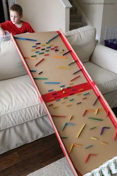 Diy Marble Run, Diy Marble, Folding Origami, Marble Run, Steam Activities, Kid Projects, Fun With Kids, Boredom Busters, Carnival Games