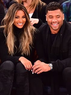 Date night! Ciara and boyfriend Russel Wilson catch a Washington Wizards vs. New York Knicks basketball game Ciara Wilson, Knicks Game, Dream Relationship, Romantic Photography, Colin Kaepernick