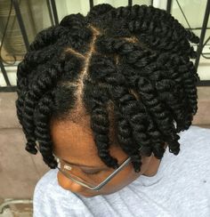 Short Kinking Braids Hair Styles, Kinking Braids Hair Styles, Kinking Hair Styles, Natural Hair Twist Styles, Ghana Women, Hair Glamour, Natural Hair Pictures, Short Hair Twist Styles