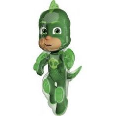 PJ Masks Gekko 38 Foil Balloon - Made by Anagram Balloon Bouquet Centerpiece, Huge Balloons, Pj Masks Birthday Party, Pj Mask Party, Pj Masks Birthday, Jumbo Balloons, Mylar Balloons, Mask Party, Helium Balloons