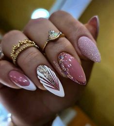 Bridal Nails Designs, 3d Nail Art Designs, Purple Acrylic Nails, Gel Nail Art Designs, Elegant Nails, Chic Nails, Gel Nail Art, Creative Nails