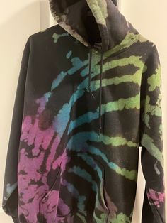 Tie Dye Hoodie Sweatshirt For Streetwear, Tie Dye Sweatshirt For Streetwear, Tie-dye Hand Dyed Sweatshirt For Streetwear, Tie Dye Hand Dyed Sweatshirt For Streetwear, Tie-dye Hand-dyed Sweatshirt For Streetwear, Rainbow Hoodie For Winter Streetwear, Hand Dyed Sweatshirt For Winter Streetwear, Tie Dye Hand Dyed Hoodie Sweatshirt, Multicolor Hand Dyed Hooded Hoodie