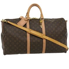 Condition: Good Material: Monogram Canvas Dimensions: W21.7” H10.6” X D9.8” Date Code Mb0230 Brown Monogram Canvas Duffle Bag, Designer Brown Monogram Canvas Travel Bag, Brown Monogram Canvas Travel Luggage, Luxury Brown Monogram Canvas Luggage, Lv Keepall 50 Travel, Louis Vuitton Keepall, Bags Louis Vuitton, Louis Vuitton Bags, Monogram Canvas