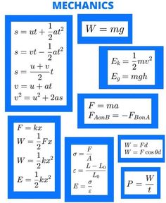 an image of physics calculations for mechanics