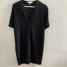 Never Worn! So Cute, Just A Little Too Small For Me. Black V-neck Mini Dress In Viscose, Chic Black Viscose Mini Dress, Black Viscose Mini Dress For Work, So Cute, Colorful Dresses, Mini Dress, Womens Dresses, Women Shopping, Dresses