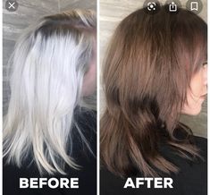 Bleached Hair To Brown, Color Filler For Hair, Double Process Hair Color, Levels Of Hair Color, Sombre Hair Color, Foil Placement, Mid Hair, Single Process Color, Medium Brown Hair Color