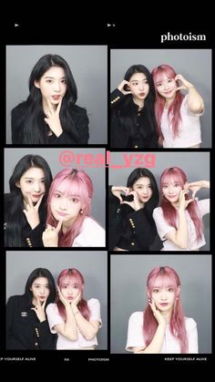 Photo Signature, Korean Couple Photoshoot, Photography Editing Apps, Photobooth Pictures, Studio Poses, 사진 촬영 포즈, Bff Photoshoot Poses, Bff Photoshoot, Friend Poses Photography