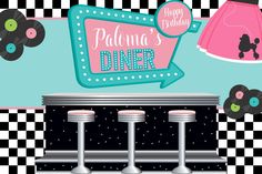 an image of a happy birthday to the diner