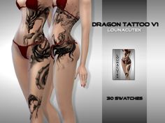 Lounacutex Tattoo Sims 4 Cc Patreon, Sims 4 Dragon Tattoo, Sims 4 Cc Skin Overlays Male, The Sims 4 Cc Tattoos, Sims 4 Dragon, Sims Download, Sims 4 Cheats, Sims 4 Piercings