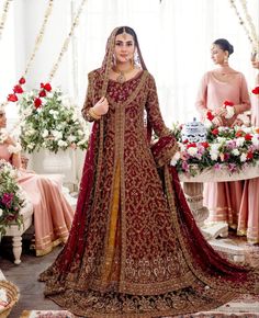 Dress Nikah, Wedding Dresses Pakistani, Bridal Lehenga Designs