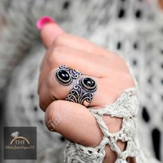 》Description 《 Boho Black Obsidian Ring, Sterling Silver Ring for Women, Stone Ring, Thumb Ring, Women Gift Ring, Obsidian Gemstone Ring, Obsidian Jewelry 》D E T A I L S《 ✦Stone :- Black Obsidian ✦Stone Size:- 6x8 MM                           ✦Stone Shape:-Oval ✦Stone Type:- Natural ✦Metal:- Silver  ✦Purty:- 925 Sterling Silver ✦Weight:- 7 Gram (Approx) ✦Ring Size:- All Size Available 》C U S T O M I Z E O R D E R《 We accept custom and personalized order. It can be change in the gemstone, earring Onyx Gemstone Open Ring Jewelry, Black Bohemian Gemstone Jewelry, Round Obsidian Jewelry For Gift, Onyx Gemstone Ring Jewelry, Obsidian Round Jewelry For Gift, Black Jewelry With Stone Setting For Gift, Obsidian Round Jewelry Gift, Unique Onyx Gemstone Rings, Handmade Black Gothic Rings