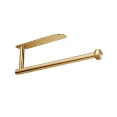 an image of a gold towel ring