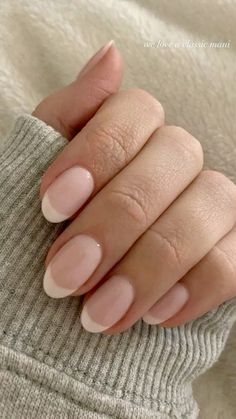 Gel Nails French, Engagement Nails, Bridesmaids Nails, French Manicure Nails, Her Nails, Round Nails, Bride Nails, Nails 2024