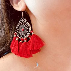 These big tassel bohemian earrings will make a unique statement, features vintage boho design, these colorful big tassel earrings will elevate your outfit. Materials are plastic and tassel, light weight and comfortable to wear. Materials: alloy, cotton Jewelry Care: See more information about how to care for your jewelry here. Shipping Policy: Orders will be shipped within 1-3 business days. Economy shipping will take 7-14 days to arrive and standard shipping is 1- 4 days for U.S. orders. Intern Cheap Latkan Tassel Dangle Earrings, Cheap Festive Latkans Earrings, Summer Fringe Chandelier Drop Earrings, Summer Party Chandelier Earrings With Tassels, Summer Fringe Dangle Chandelier Earrings, Fringe Earrings For Vacation, Summer Latkans Tassel Dangle Earrings, Summer Tassel Dangle Earrings With Latkans, Bohemian Dangle Tassel Earrings For Party