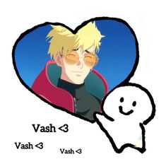 a drawing of a person with glasses and a heart shaped object in front of them