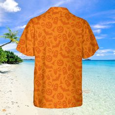 The best hawaiian shirts for men, hawaiian shirt for women and kids are available, designed just for you. Fabric: four-way stretch (95% polyester and 5% spandex) Regular fit Fabric Weight: 120 g/m². Care Instruction: Machine washes cold with similar colors, do not bleach, tumble dry low, do not iron, and do not dry clean. Reliable quality Refreshing and breathable, comfortable material, No DISCOLORATION after long washing. Hight Quality Fabric High quality fabric is soft and comfortable, and its Loved One In Heaven, Men Hawaiian Shirt, Comfy Outfit, Cool Hawaiian Shirts, The One Show, Orange Pattern, Mens Hawaiian Shirts, Hawaiian Shirts, Summer Months