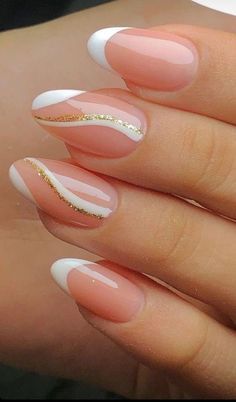 Unghie Sfumate, Colorful Nails, Makijaż Smokey Eye, White Nail, Oval Nails