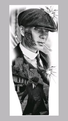 Tommy Shelby Tattoo Design, Shelby Tattoo, Money Tattoos, Hockey Tattoo, Colored Tattoo Design, Colored Tattoo, Tattoo Black And Grey