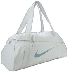 Functional White Travel Bag With Adjustable Strap, Sporty School Duffle Bag With Adjustable Strap, White Nylon Gym Bag, White Sports Bag With Adjustable Strap, Sporty School Travel Bag With Adjustable Strap, Functional Gym Bag With Adjustable Strap For School, Sporty Bags With Adjustable Strap For Sports, Sporty White Gym Bag, Functional Gym Duffle Bag With Adjustable Strap