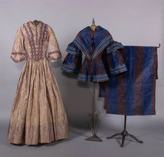 16th Century Dresses, Pagoda Sleeve, 1800's Dress, 19th Century Clothing, Hoop Skirt, Gibson Girl, Century Clothing