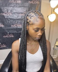 Braids Styling, Girls Hairstyles Braids, Hair Ponytail Styles, Dope Hairstyles, Cornrow Hairstyles