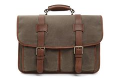 Korchmar - Waxed Canvas 15" Laptop Messenger Bag | Olive $405 Bags For Work, Winter Blouses, Pencil Skirt Casual, Pocket Pillow, Outfits Retro, Winter Jeans, Outfits With Converse, Special Needs Kids, American Leather