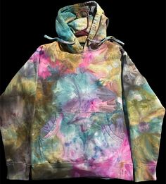 Tie dyed ice dyed hoodie small. Watercolor design is super pretty!! Spring Acid Wash Hand Dyed Hoodie, Casual Hand Dyed Acid Wash Hoodie, Casual Hand-dyed Acid Wash Hoodie, Casual Acid Wash Hand Dyed Hoodie, Acid Wash Hand Dyed Hooded Hoodie, Hand Dyed Acid Wash Hoodie, Acid Wash Hand Dyed Hoodie, Hand Dyed Hoodie For Spring, Multicolor Hand Dyed Hooded Hoodie