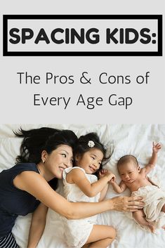 the pros and cons of every age gap for spacing kids book cover