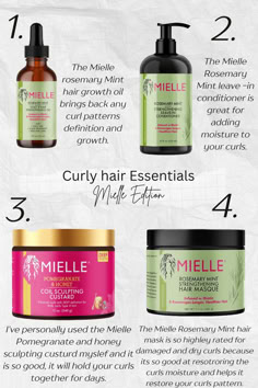 These four products are amazing for growth and repair and I highly recomend the Mielle Pomegramate and honey coil sculpting custurd it is definitaly the best product out of the Mielle Essentials! All of these products links can be found on the image! Products For Medium Porosity Hair, 4b Hair Products For Growth, Mielle Products For Low Porosity Hair, Product For High Porosity Hair, High Porosity Leave In Conditioner, Daily Moisturizer For Low Porosity Hair, Curly Hair Essentials