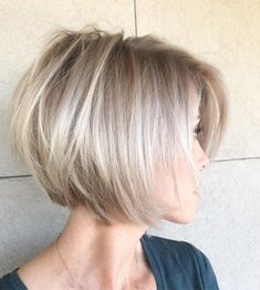 Jocelyn Mcclellan, Bob Lung, Julie Thomas, Kort Bob, Bob Hairstyles For Thick, Cut Hairstyles, Hairstyles Trendy