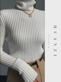 High end pile collar knitted turtleneck sweater -Sulia Cream butter – ORUMATORU Butter Painting, Knitted Turtleneck, Cream Butter, Ladies Sweater, Painting Green, Knit Turtleneck Sweater, Fine Yarn, Green Cream, Yarn Colors