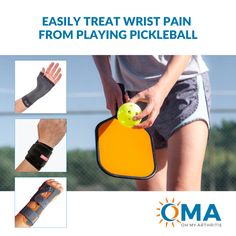 You can easily treat wrist injuries from playing pickleball with a wrist brace from OMA. Don't let wrist pain keep you from the game you love! 

Check out our selection of wrist braces to find the best one for you: Wrist Injuries, Playing Pickleball, Wrist Injury, Wrist Pain