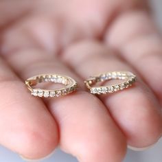 Diamond Huggie Earrings/ Hoop Earrings/ Natural SI Clarity Diamond Hoop Earrings/ Huggie Hoops/ Gift for her Earrings / Hoop Earrings / 14k Solid Gold Minimalist Earrings/ Christmas Day Jewelry ≫ Features * Items Code: SGE01010 * Diamond: 100% Genuine Diamond * Diamond Wt: 0.40 ct * Diamond Color: G-H * Diamond Clarity: S2-SI1 * Diamonds Cut: Brilliant Cut (Excellent Cut) * Metal: 14K Solid Gold (18K also available - Additional fees may apply) * Gold wt: 14K Solid yellow gold with stamped * More 14k Gold Halo Huggie Earrings, 14k Gold Huggie Earrings With Halo Detail, 14k Gold Huggie Earrings With Halo, 14k Gold Round Huggie Earrings With Halo, 14k Gold Round Halo Huggie Earrings, 14k Gold Small Hoop Earrings With Halo, 14k Gold Small Hoop Halo Earrings, 14k Gold Halo Hoop Earrings, Yellow Gold Small Hoop Earrings With Halo