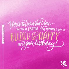 a pink card with the words, here is wonderful you with a prayer for a whole lot