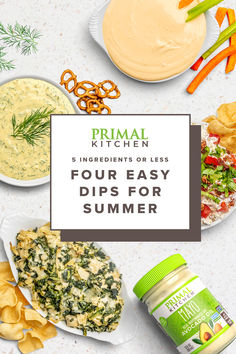 four easy dips for summer