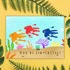 there is a card that says you're fine - plastic